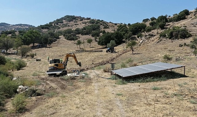 Çerçioğlu'ndan Çine'ye İçme Suyu Hattı Yatırımı