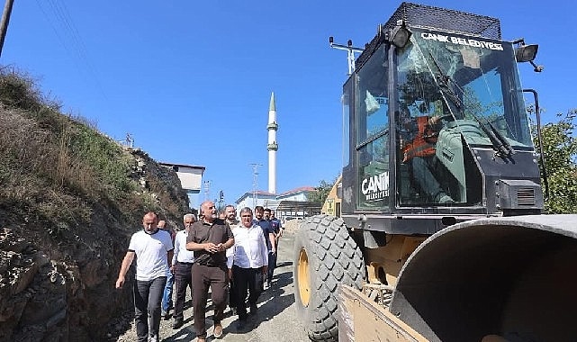 Canik'te Yeni Projeler Vatandaşla Hayata Geçiyor